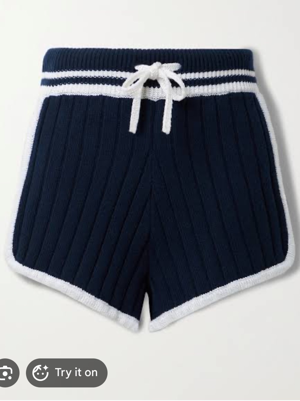 rag & bone Serena wool blend shorts